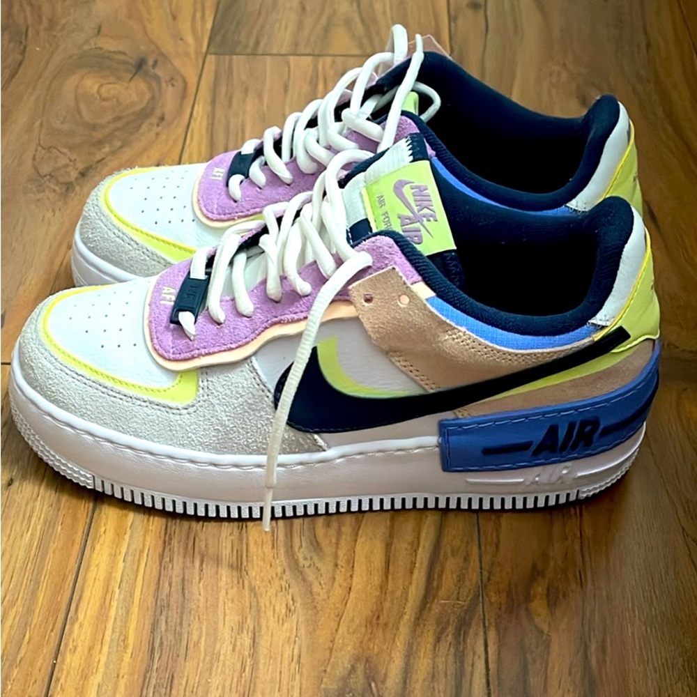 2020 Womens Air Force 1 Shadow 'Crimson Tint Volt’